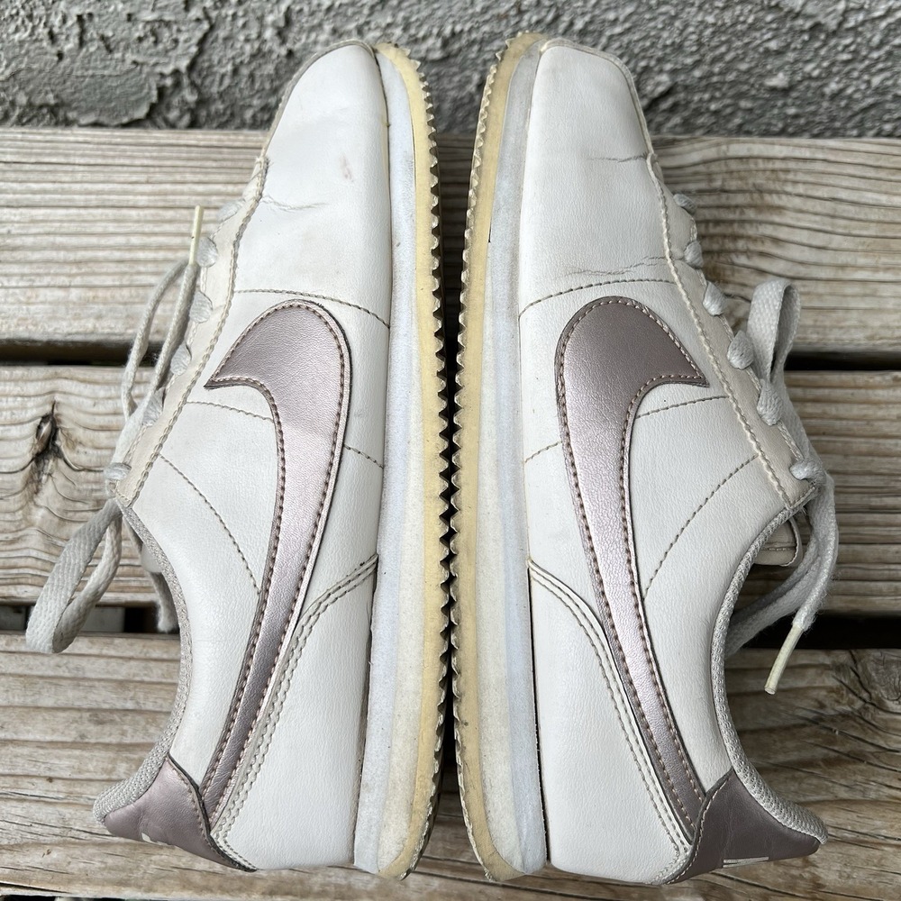Cortez Shoes Women Size 7Y Basic SL GS 'Phantom Metallic Red Bronze' AH7528-002 - Picture 7 of 9